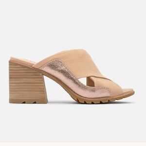 Sorel Nadia Mule Block Heel Sandal Size 7.5